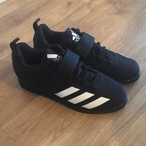 Adidas Weightlifting Powerlift Shoes Size US 10 Black